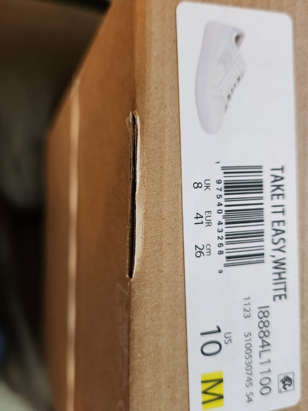 Dr. Scholl's Take it Easy White leather sneakers. NIB. - Picture 14 of 14